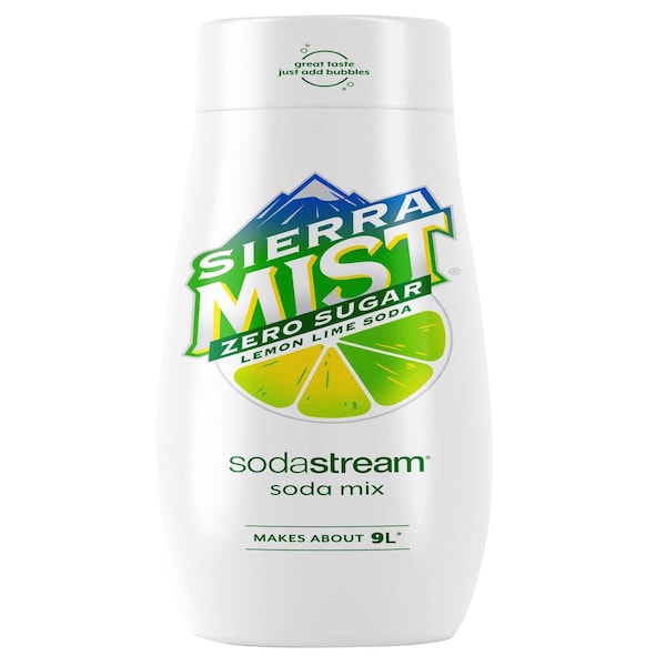 Sodastream Sierra Mist Zero Sugar LemonLime Soda Mix 440 ml 1924219010